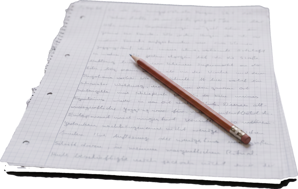Handschriftliches Manuskript